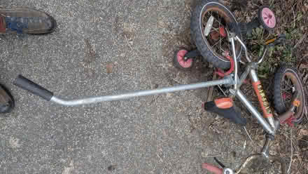 Photo of free Thing to convert a small pedal bike into a push a long. (Elland HX5) #2