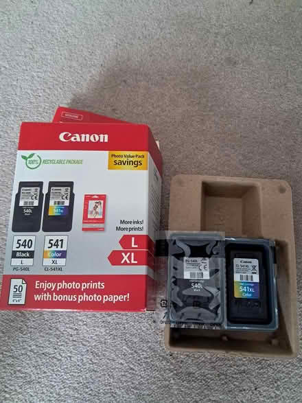 Photo of free Canon printer cartridges (AL49PG) #1