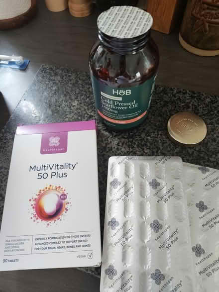 Photo of free Unopened vitamins & starflower oil (TN39) #1