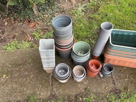 Photo of free Plastic plant pots /planters (Wrexham Technology Park LL11) #2