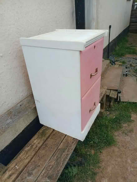 Photo of free wooden filling cabinet (Southmead) #3