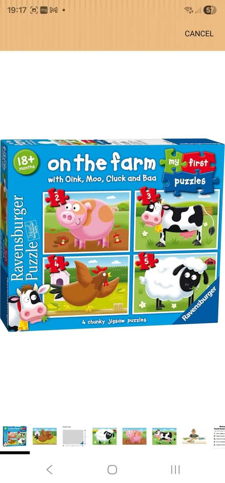 Photo of Puzzles for 1yr old (Bishops Stortford CM23) #1