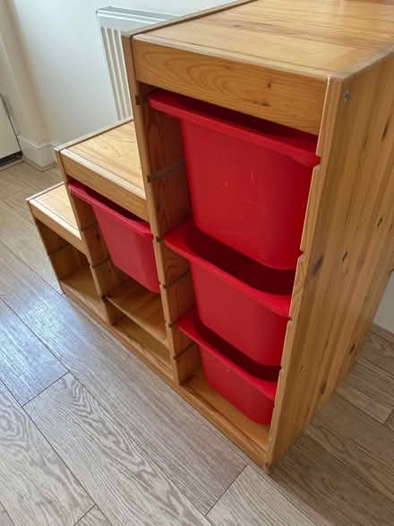 Photo of free Trofast kids room storage pine wood (Caldecott OX14) #1