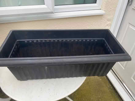 Photo of free Black planter or window box (Cheltenham Fairview GL52) #1