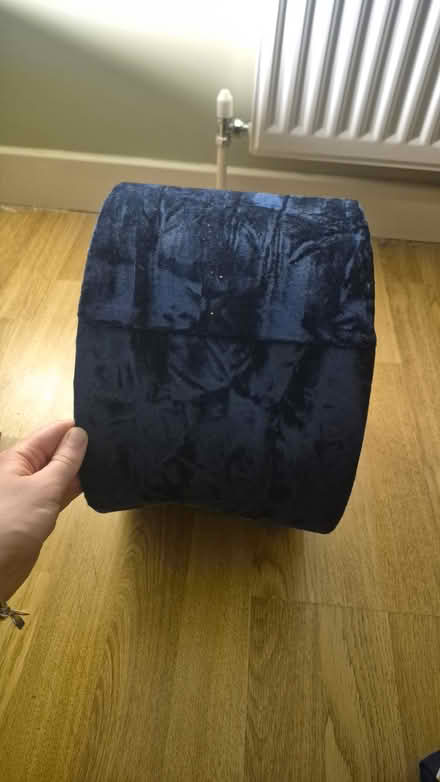 Photo of free Blue lampshade (Streatham) #1