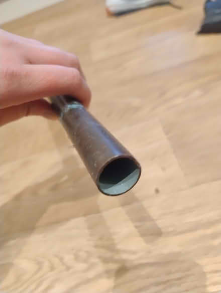 Photo of free 90cm long 2cm diameter copper fire blow pipe (High Wood GL6) #3