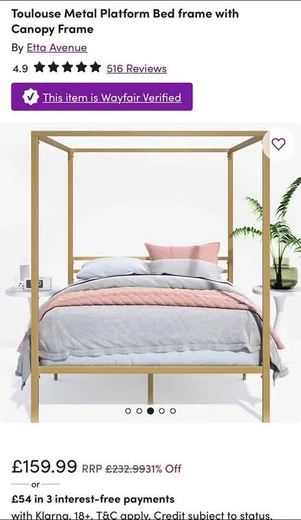 Photo of free Double bed with metal frame (Tiptree) #1