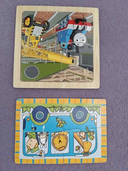 Photo of free Baby wooden puzzle 4pcs x 2 (Bennetts End HP3) #1