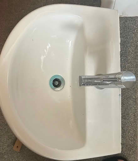Photo of free White Bathroom Sink (Harold hill RM3) #1