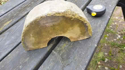 Photo of Half circle coping stones. Grey. (Braintree CM7) #3