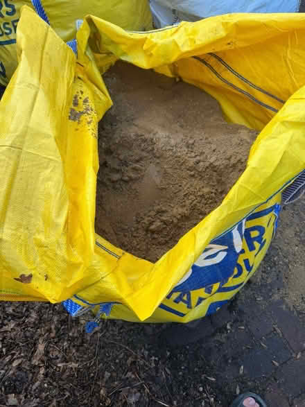 Photo of free Half a tonne of sharp sand (Cowley UB8) #1