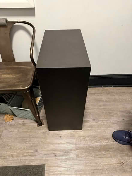 Photo of free End table, sturdy, hollow inside (Chelsea area 22nd street) #1