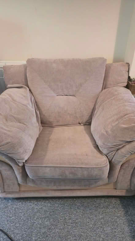 Photo of free 2 seater Sofa and 2 matching armchair (IP3) #2