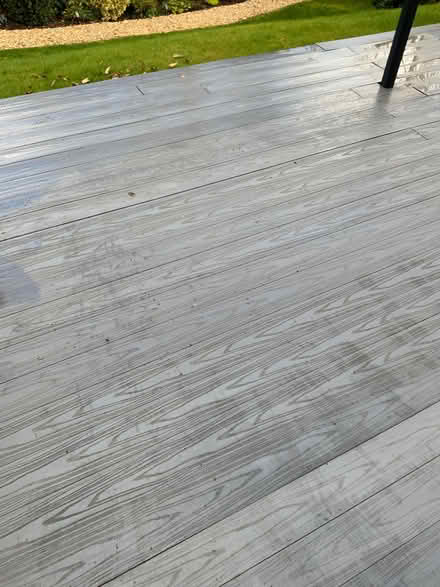 Photo of free Grey composite decking (Barnt Green CP B45) #4