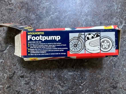 Photo of free Footpump (Belper DE56) #2
