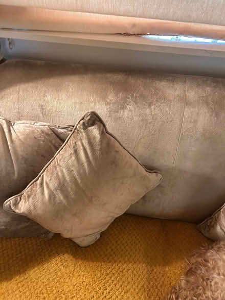 Photo of free Laura Ashley velvet sofa no rips no stains 170cms long 90cm (Finchingfield CM7) #2