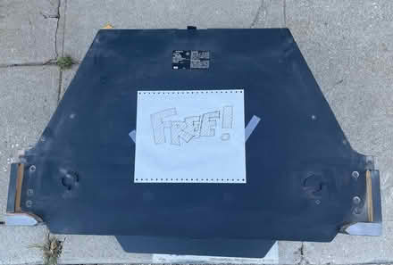 Photo of free Sturdy Sony Wega TV cabinet (Near Runyon) #4