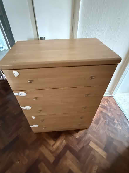 Photo of free Chest of drawers (Kingston upon Thames KT1 3NE) #3