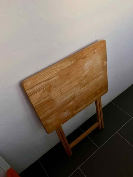 Photo of free Small folding table (Hove) #2