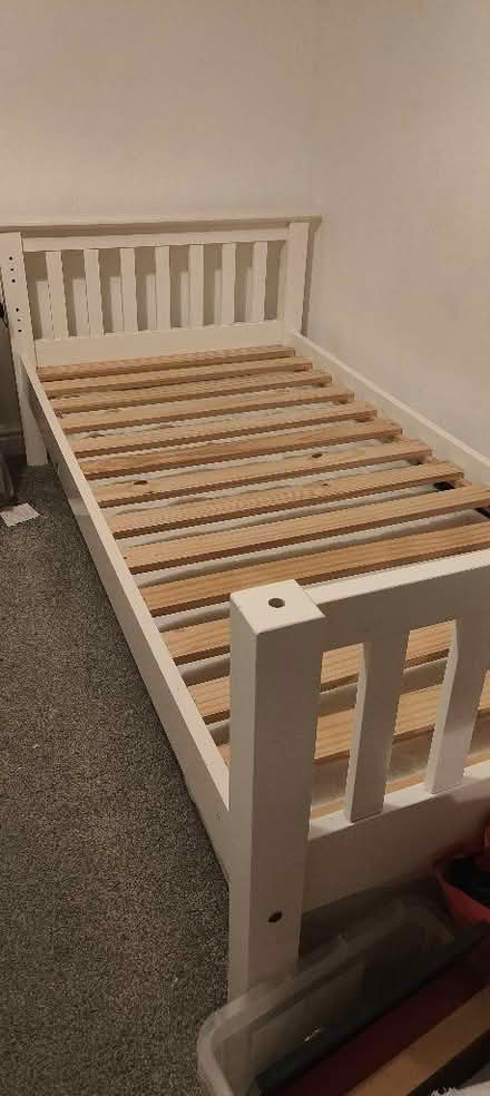 Photo of free Single bed with mattress (Ormskirk L39) #1