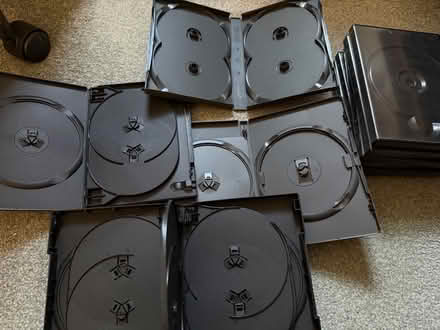 Photo of free DVD storage cases, multiples (Woodley RG5) #1