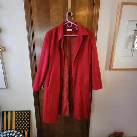 Photo of free Red wool coat (tramway/4 hills road) #3