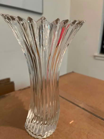 Photo of free Crystal vase (Saratoga Village) #1