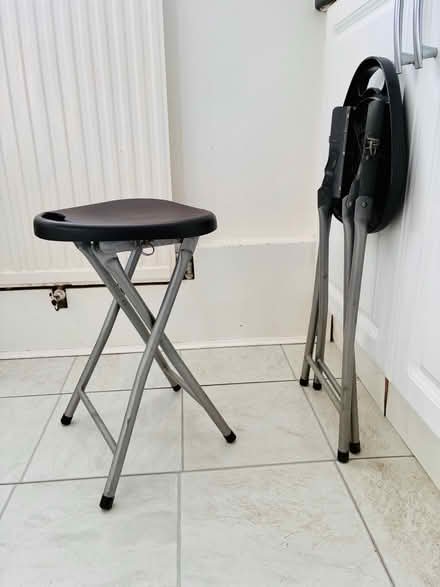 Photo of free Two Foldable Stools (Finchley N3) #1