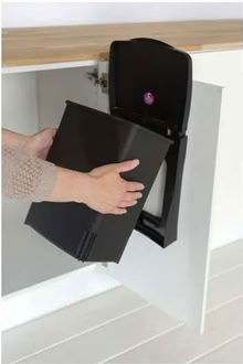 Photo of free Brabantia 10L Built In Cupboard Bin Black (Wokingham RG40) #2