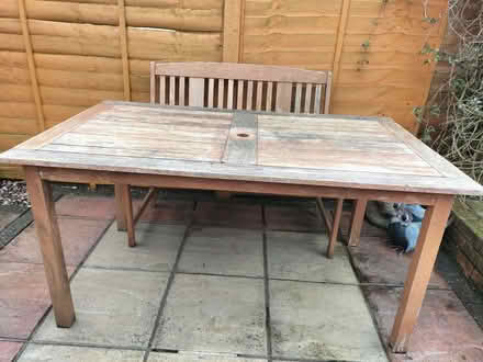 Photo of free Bench and table (IP3) #2