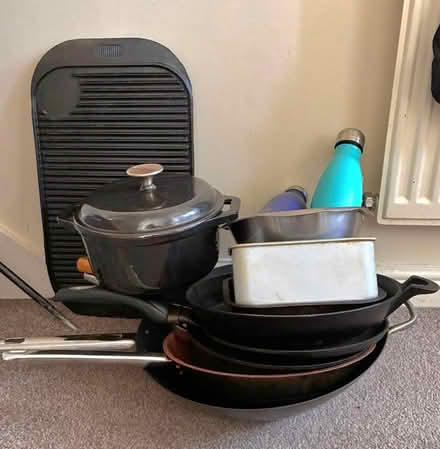 Photo of free Fryin Pans etc / scrap metal (Sandbach CW11) #1