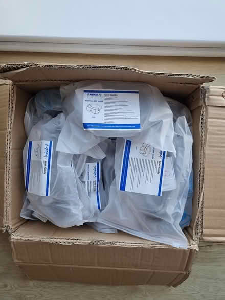 Photo of free Unused protective goggles (Near Lowther Gardens FY8) #1