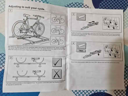 Photo of free Cycle Carrier (needs mounting on roof bars) (Oakington CB24) #2