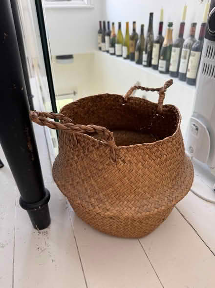 Photo of free Woven basket (Fulham SW6) #1