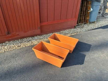 Photo of free Deck railing planter boxes (Lunenburg) #1