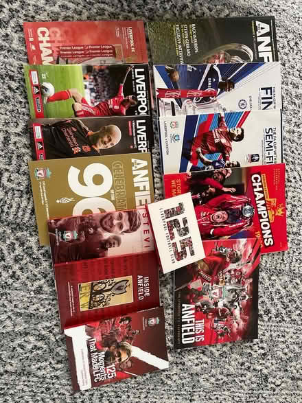 Photo of free LFC programs/souvenir books (Halewood) #1