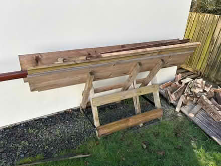 Photo of free Tressle and wood (Kendal LA9) #1