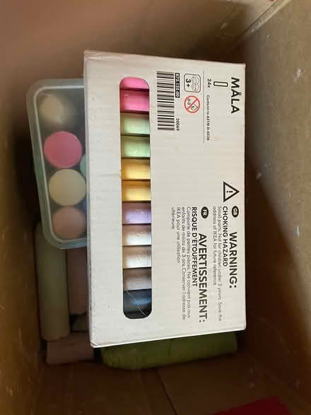 Photo of free New Boxes of colored chalk (San Anselmo) #2