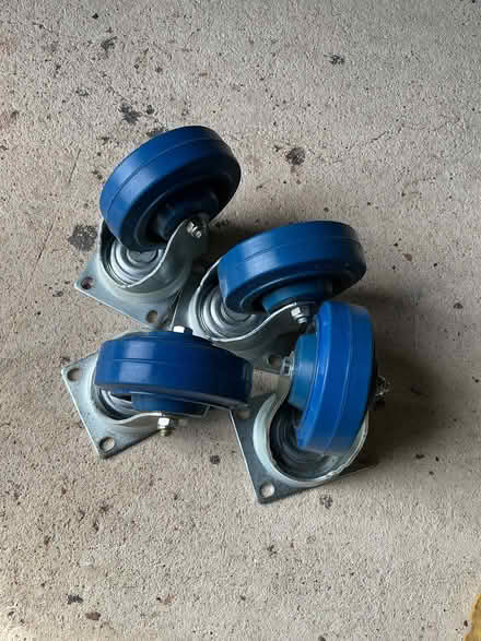 Photo of free Casters (Woodmancote GL11) #1