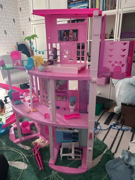 Photo of free Barbie Dream House with slide/pool (San Anselmo) #3