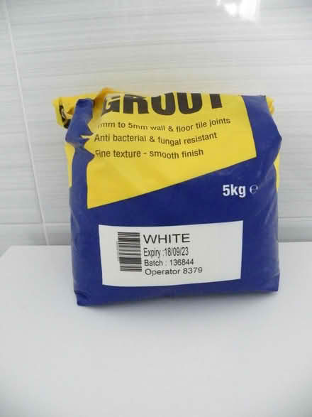 Photo of free White Grout (Wigston) #2