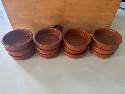 Photo of free 12 small terracotta dishes (Kenilworth CV8) #1