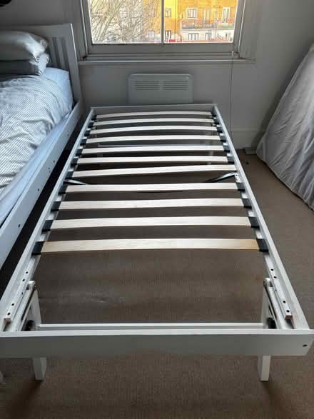 Photo of free Single bed frame with trundle (Upper Street, Islington, N1) #2