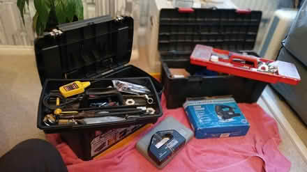 Photo of free 2 tool boxs with tools (durham road) #1