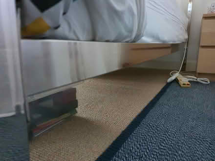 Photo of free King size chrome bed frame. (Congleton CW12) #4