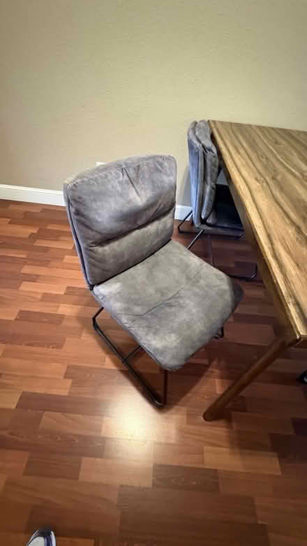 Photo of free wood dining table and 4 chairs (South Congress/William Cannon) #3