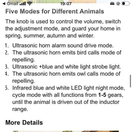 Photo of free Outdoor animal repeller šā⬠(Waddon) #3