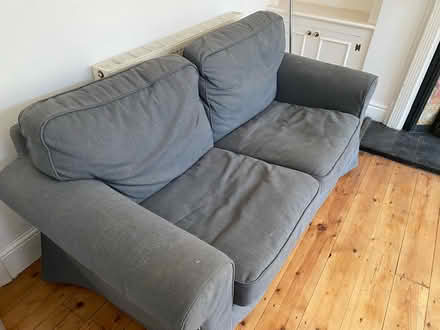 Photo of free Grey 2-seater sofa (Harborne B17) #3
