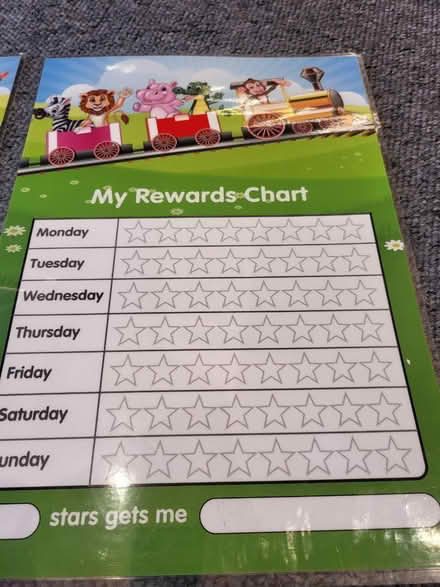 Photo of free Potty training/Reward star charts (East Finchley N2) #2