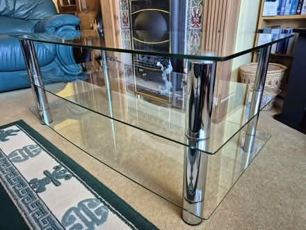 Photo of free Glass TV stand (Tupsley HR1) #2
